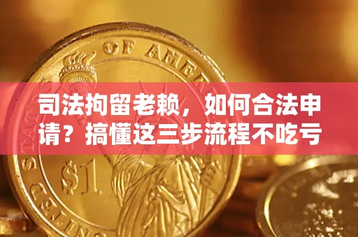 济南司法拘留老赖，如何合法申请？搞懂这三步流程不吃亏！