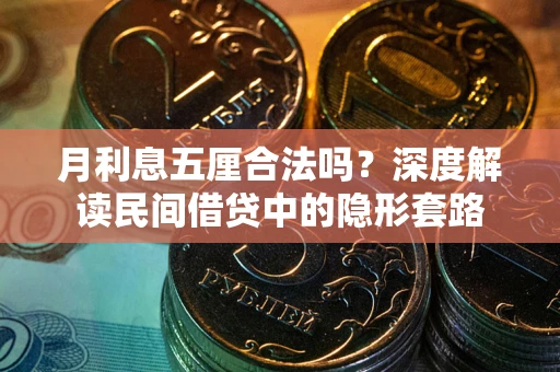 济南月利息五厘合法吗？深度解读民间借贷中的隐形套路