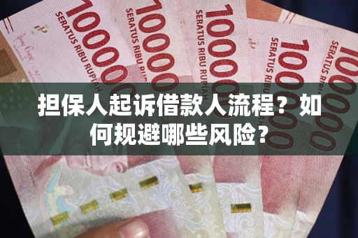 济南担保人起诉借款人流程？如何规避哪些风险？