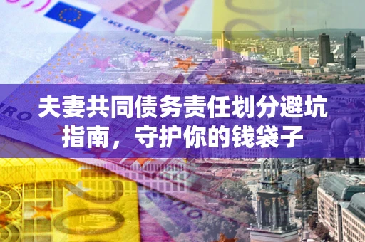 济南夫妻共同债务责任划分避坑指南，守护你的钱袋子