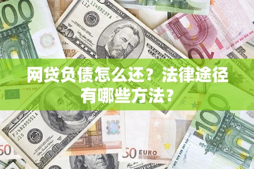 济南网贷负债怎么还？法律途径有哪些方法？